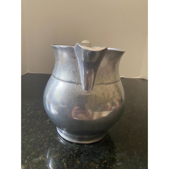 Wilton Columbia PA 6" High Pewter, Colonial Style Pitcher, USA - Picture 4 of 9